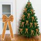 thumbnail image 5 of ShinYu Lazos de Terciopelo para Decoración de Árboles de Navidad, Guirnaldas, Lazos de Terciopelo con Lazos Retorcidos., 5 of 6
