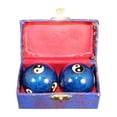 thumbnail image 2 of 2 uds bolas de de manos, balones de ejercicio chinos con caja de almacenamiento, regalo de Fitness portátil bolas de Baoding chinas para niños azul shamjiam Ejercicio Masaje Balonmano, 2 of 8