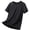 Black, variant on Gunia Cooling Shirts Mens Workout Gym Shirts Quick Dry Moisture Wicking Summer Ice Silk Cool Loose T Shirt Sports Short Sleeve Tees For Running Athletic Sport Tops Men T Shirts Grey L