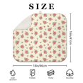 thumbnail image 4 of Pioneer Flower Floral Print Pattern Kitchen Dish Drying Mat 1 Pack, Ultra Absorbent Microfiber Drainer Mat, 16"x18", 4 of 6