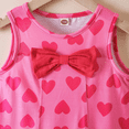 thumbnail image 6 of Dooleck Girls Sleeveless Dress Floral Heart Print School Party Casual Sundress 3-12 Years, 6 of 7