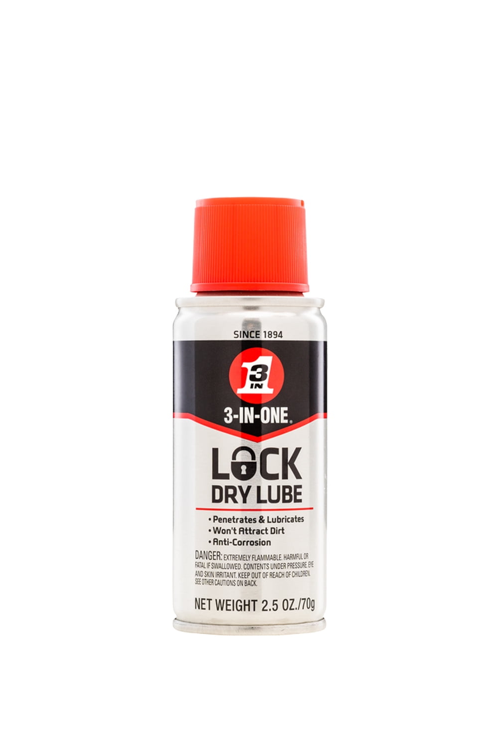 3INONE® Lock Dry Lube, 2.5 OZ