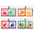 thumbnail image 1 of Infant Educational Cloth Book Tear Proof For 0-3 Years Size 6.89X5.12X0.79 Inches Sensory Toy 0.06 Lb Baby Development, 1 of 7
