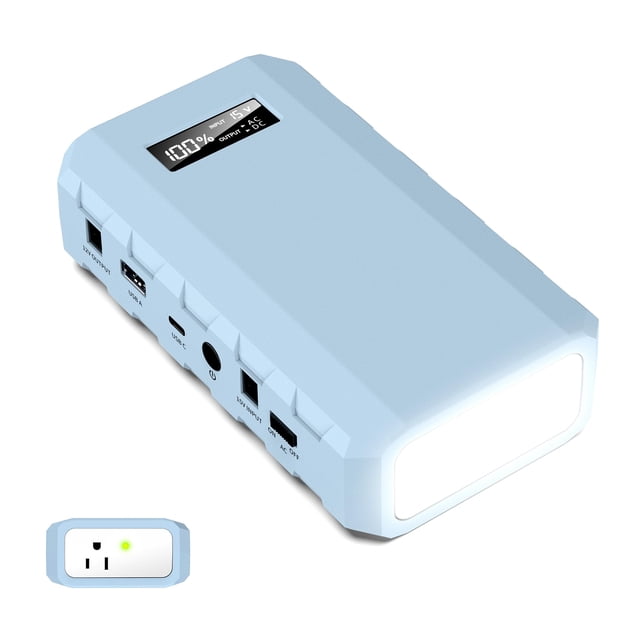 Banco de energía portátil SinkEU 24000 mAh con toma de corriente alterna de 88,8 Wh