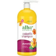 Alba Botanica Colorific Plumeria Hawaiian Shampoo, Color Protecting, 32 fl oz