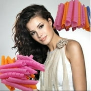 Magic Curler Spiral Curl Magic Styling Set No Heat Curler Color Curler Long Hair With Styling Hook Tool (55Cm)