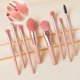 thumbnail image 2 of Brocha de maquillaje suave y esponjosa, 8 pinceles/juego, sombra de ojos, resaltador, base, polvo suelto, 8 piezas, rubor, herramientas de maquillaje de belleza, 2 of 5