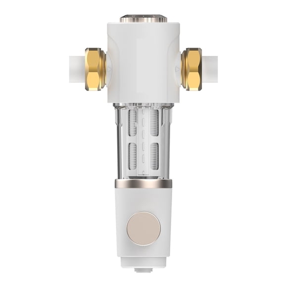 Pre-Filter Whole House Filtered Water 40 Micron Pre-Filtration System, 1 Inch Mnpt+3/4 Inch Fnpt+3/4 Inch Mnpt Free Of BPA