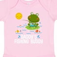 thumbnail image 4 of Inktastic Daddys Fishing Buddy Cute Frog Boys or Girls Baby Bodysuit, 4 of 5