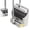 White, variant on 3 in 1 Broom and Dustpan Set with Adjustable Push Broom with Long Handle for Floor Sweeping,Brooms Set for Indoor & Outdoor Sweeping and Scrubbing, Ideal for Pet Hair, Liquids Spills,Dirt