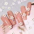 thumbnail image 3 of 6 Colors Flowers Nail Charms Pearls, Rhinestones & Caviar Beads DIY Nail Art Decorations & Craft Accessories for Acrylic Nails, 3 of 4