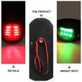 thumbnail image 2 of Shisuyan Boat Yacht LED Lamp Black Acrylic 2Pcs 3.9In, 2 of 9
