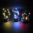 thumbnail image 3 of Anvazise Solar Powered 10LED Lid Insert Fairy String Light Party Decor Lamp for Mason Jar Multicolor Flashing One Size, 3 of 13