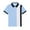Blue, variant on Boys Shirts Kids Summer Short Sleeve Color Block Classic Loose Soft Lapel Polo Shirt Boys' Tops Blue 4-5 Years