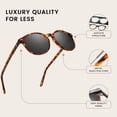 thumbnail image 4 of Lentes de Sol DUCO Retro Redondos Polarizados UV400 para Mujeres DC1230, 4 of 6