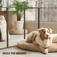 thumbnail image 3 of Barebones 16-Panel 40" High Dog Playpen, Heavy Duty Portable Pet Fence with Easy Access Door Panel, 3 of 12