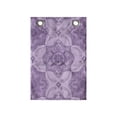 thumbnail image 1 of Oriental Hanging Pocket Organizer, Monochrome Design Folkloric Motif Illustration, Printed Polyester Storage Bag with Pockets, 14" x 20", Pastel Purple Mauve, 1 of 2