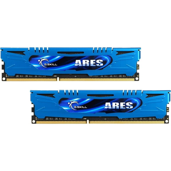 G.SKILL Ares Series 16GB (2 x 8GB) 240-Pin PC RAM DDR3 1600 (PC3 12800) Low Profile Extreme Performance Memory Model F3-1600C9D-16GAB