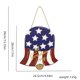 thumbnail image 3 of 4th July Patriotic Wooden Hanging Sign Gnome Cozy Home Round Wall Decor Designed Specifically For Independence Day Home Decoration, 3 of 6