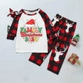 thumbnail image 5 of Odeerbi Christmas Pajamas for Family Holiday Long Sleeve Family Christmas Pajamas Matching Sets Mom Printed Parent Child Loungewear Set Two-Piece Sleepwear Xmas PJs Set Camouflage, 5 of 7