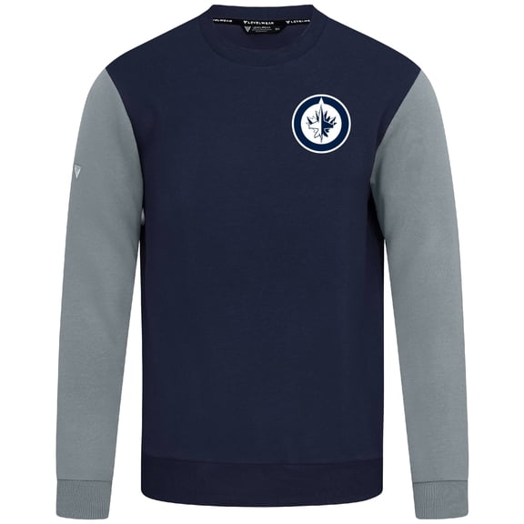 Men's Levelwear  Navy/Gray Winnipeg Jets  Ultimate Response Sweatshirt