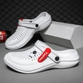 thumbnail image 2 of Chanclas Hombre De Suela Suave , Zapatos Informales Ligeros Con Agujeros De EVA, Shoes De Playa Para Exteriores, Chanclas Para Hombres De Jardín, Sandalias Hombre Verano 2023 Qiuyongming unisex, 2 of 2