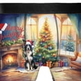 thumbnail image 4 of Merry Christmas Border Collie Santa Hat Xmas Tree Winter Holiday All Over Print Boxer Briefs Underwear for Men Dad Borders Dog Lovers Gifts Idea - 01013, 4 of 6