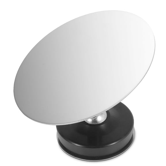 Espresso Shot Mirror for Bottomless Portafilter, 65mm Shatterproof Stainless Steel, 360° Magnetic Base Coffee Extraction Monitor, Black