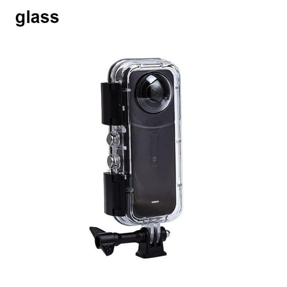 45M Waterproof Case for Insta360 X5 Camera, Underwater Dive Housing Shell Diving Water Protective Cover Invisible Dive Case for X5 Sports Camera Accessories