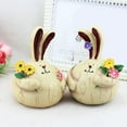 thumbnail image 2 of Sruoe Easter Bunny Decoration, Easter Decorations Table Ornaments Bunny Resin Ornaments, Bunny Tabletop Decoration for Easter Centerpieces Home Office Table, 2 of 6