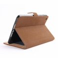 thumbnail image 2 of Dteck For Apple Mini1/mini2/mini3 Luxury Leather Stand Flip Card Slots Wallet Smart Case Cover Brown, 2 of 4