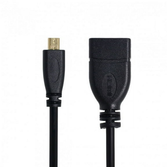 JSER Micro HDMI male to HDMI female Adapter short Cable 10cm for XOOM Droid X