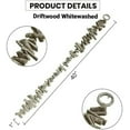 thumbnail image 4 of First of a Kind Driftwood Garland - Hand Crafted Decorative Garland for Home & Farmhouse - Natural Wood Wall Hanging Decoration - 40” Driftwood, 4 of 6