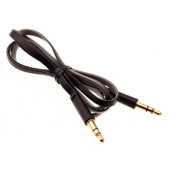 For TCL ION Z/X - Aux Cable 3.5mm Adapter Car Stereo Aux-in Audio Cord Speaker Jack Wire Flat