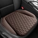 thumbnail image 1 of Cojín para Asiento de Coche Transpirable de Cuero Perforado para las Cuatro Estaciones, Café MNFD, 1 of 6