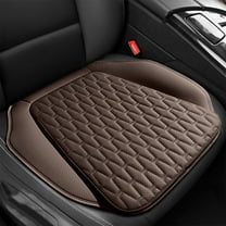 Cushionss for Chairs Outside 25x25 Car Seat Cushions Universal Breathable Perforated Leather Four Season Pad Skin Friendly And Delicate Seat Cushions Brown