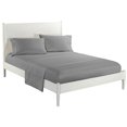 thumbnail image 2 of Veo home textile plain inlay four-piece bed sheet set, 2 of 2