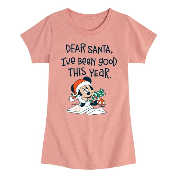 Disney - I've Been Good - Toddler & Youth Girls Short Sleeve Graphic T-Shirt