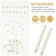 thumbnail image 4 of 20 etiquetas de precio en forma de cubo, ajustables, para mostrador de precios, 4 of 7