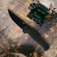 thumbnail image 6 of CRKT Sero Everyday Carry Folding Knife with Crossbar Lock: S35VN Plain Edge Blade, Black Glass-Reinforced Nylon Handle, 7170K, 6 of 6