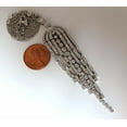 thumbnail image 5 of 3.50CT DIAMONDS DANGLING CHANDELIER PENDANT STATION NECKLACE 18KT LONGER, 5 of 5