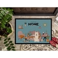 thumbnail image 3 of White German Shepherd Sweet Home Indoor or Outdoor Mat 18x27 CK7890MAT, 3 of 4