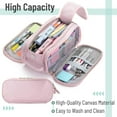 thumbnail image 5 of Mr. Pen Large Capacity Pencil Case, Soft Pink, 5 of 8