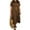 Coffee, variant on CIENVNSTG Long Dresses for Women Fashion Summer Short Sleeve Ruffled Sundress 2025 O-Neck Casual Solid Color Knee-Length Midi Dresses Earthy Yellow S