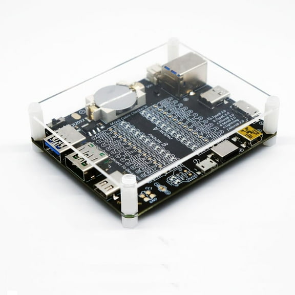 Treedix USB Cable Tester Board USB Cable Checker Data Wire with Acrylic Case Charging Test Data Line Type-C Micro Type A Type B