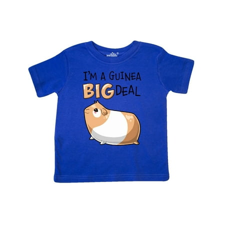 

Inktastic I m a Guinea Big Deal with Cute Guinea Pig Gift Toddler Boy or Toddler Girl T-Shirt