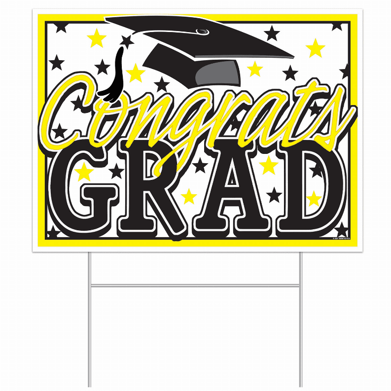 Plastic Yard Signs(Multiple Themed Designs Available)