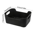 thumbnail image 3 of NWOKYZGH 1Pc Plastic Storage Bins, Pantry Organizers and Storage, Pantry Organizer Bins, Plastic Containers with Handle for Kitchen, Freezer, Cabinet, Closet, Bathroom Under Sink Storage, 3 of 6