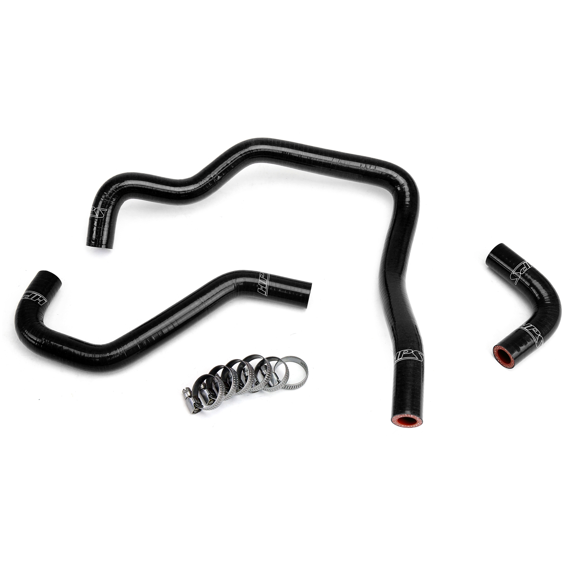 HPS Black Reinforced Silicone Heater Hose Kit for Toyota 8995 4Runner
