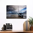 thumbnail image 2 of Carlsbad, California, Set Anchor Where Your Heart Is, Beached Sailboat Press (12x18 Aluminum Art, Indoor Outdoor Metal Sign Decor), 2 of 5